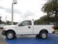 2014 Oxford White Ford F150 XL Regular Cab  photo #2