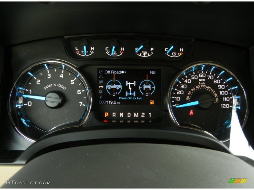 2014 F150 XLT SuperCrew - Pale Adobe / Pale Adobe photo #8