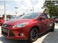Ruby Red - Focus SE Hatchback Photo No. 1