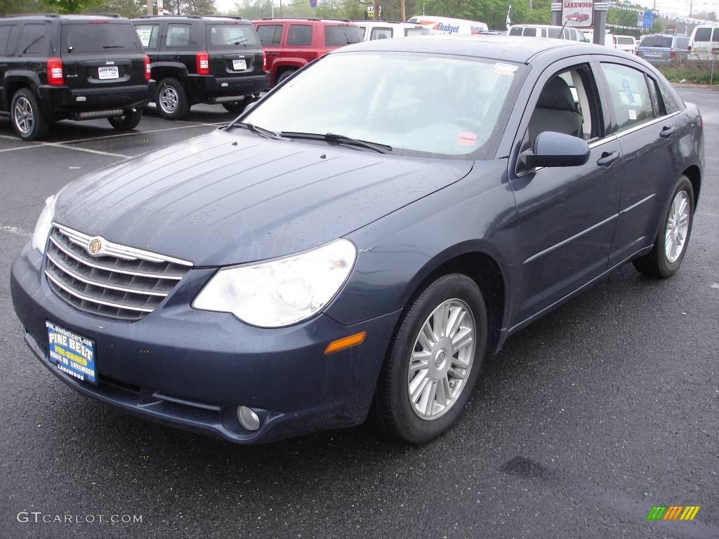 2008 Sebring Touring Sedan - Modern Blue Pearl / Dark Slate Gray/Light Slate Gray photo #1