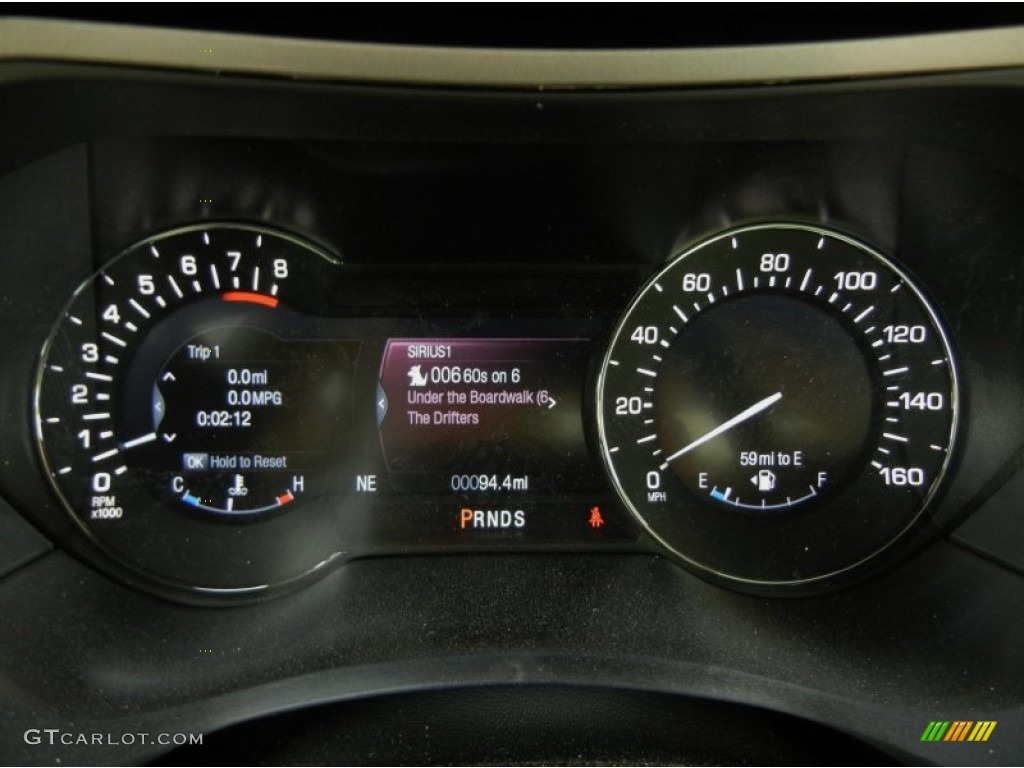 2014 Lincoln MKZ FWD Gauges Photo #95948063