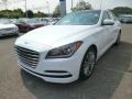 2015 Casablanca White Hyundai Genesis 3.8 Sedan  photo #3