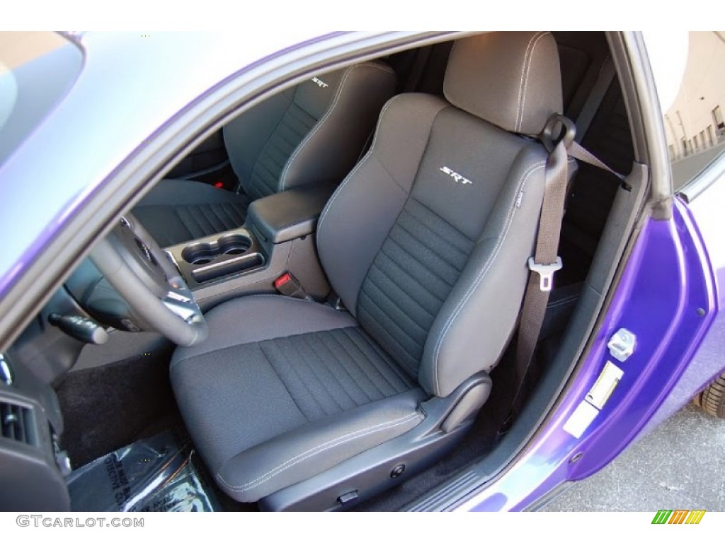 Dark Slate Gray Interior 2013 Dodge Challenger SRT8 Core Photo #95948078