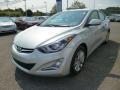 2015 Shimmering Air Silver Hyundai Elantra SE Sedan  photo #3