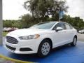 Oxford White 2014 Ford Fusion S