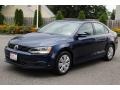 Tempest Blue Metallic - Jetta SE Sedan Photo No. 7