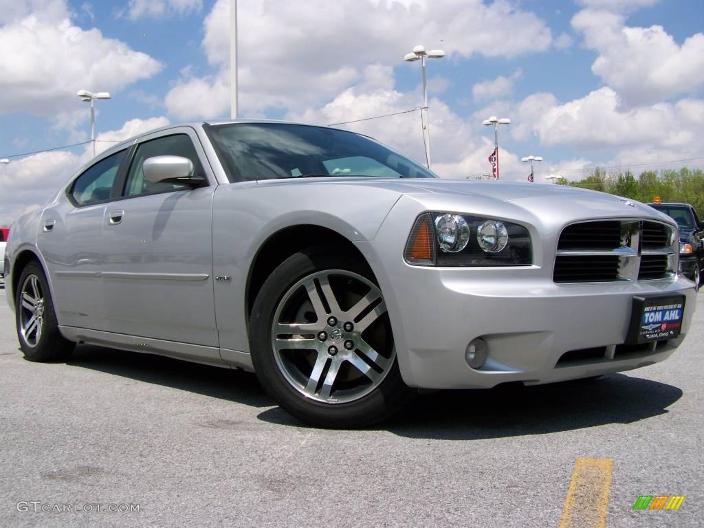 Bright Silver Metallic Dodge Charger