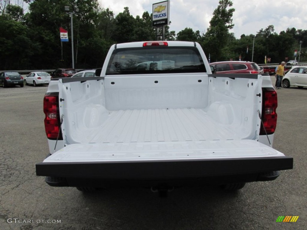 2014 Silverado 1500 WT Regular Cab 4x4 - Summit White / Jet Black/Dark Ash photo #8