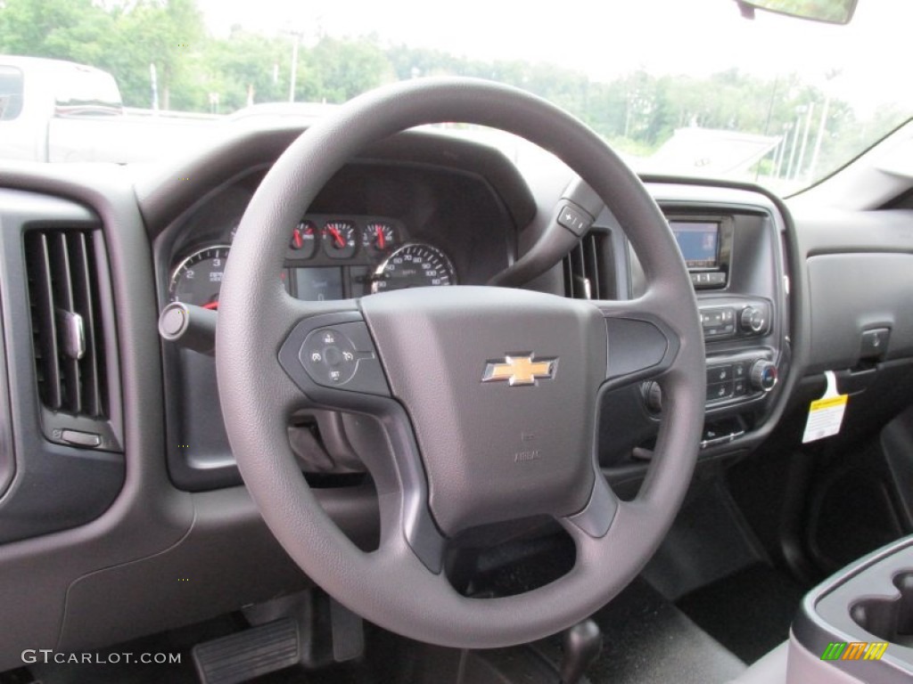 2014 Silverado 1500 WT Regular Cab 4x4 - Summit White / Jet Black/Dark Ash photo #16