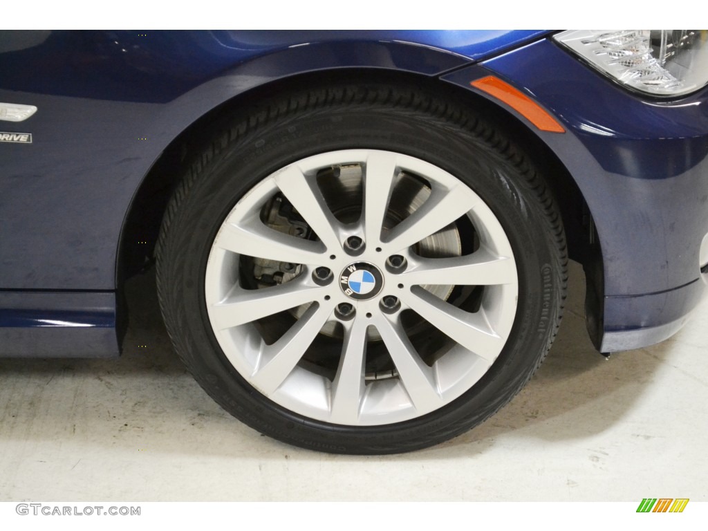 2011 3 Series 328i xDrive Sedan - Deep Sea Blue Metallic / Saddle Brown Dakota Leather photo #3