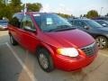 Inferno Red Crystal Pearl 2007 Chrysler Town & Country LX Exterior