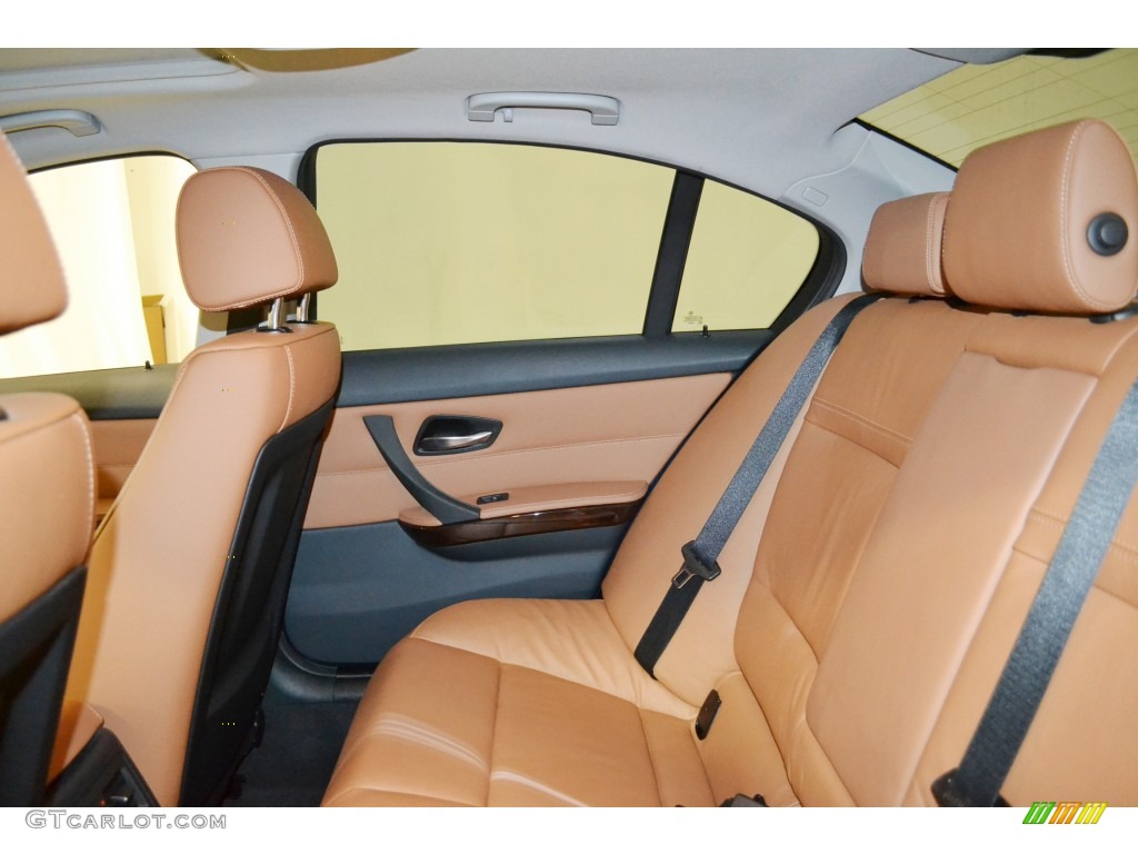2011 3 Series 328i xDrive Sedan - Deep Sea Blue Metallic / Saddle Brown Dakota Leather photo #16