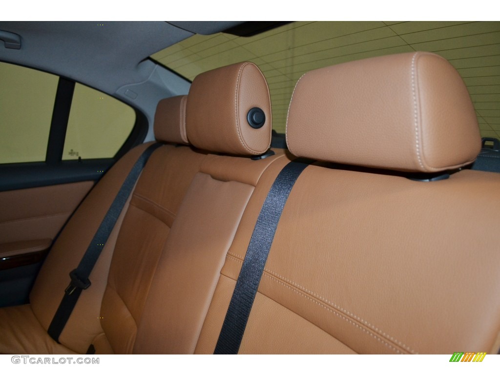 2011 3 Series 328i xDrive Sedan - Deep Sea Blue Metallic / Saddle Brown Dakota Leather photo #17