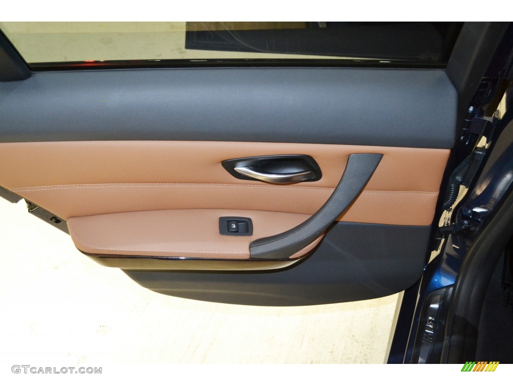 2011 3 Series 328i xDrive Sedan - Deep Sea Blue Metallic / Saddle Brown Dakota Leather photo #18