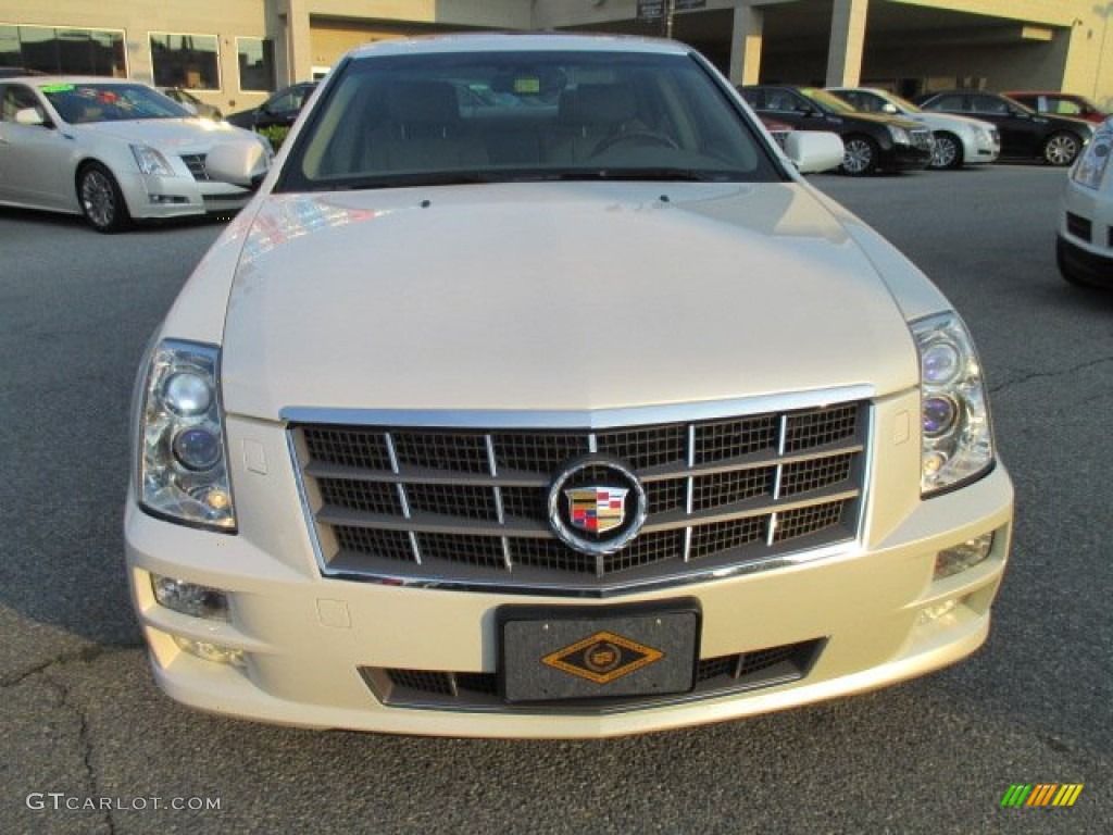 2009 STS 4 V6 AWD - White Diamond Tricoat / Cashmere photo #3