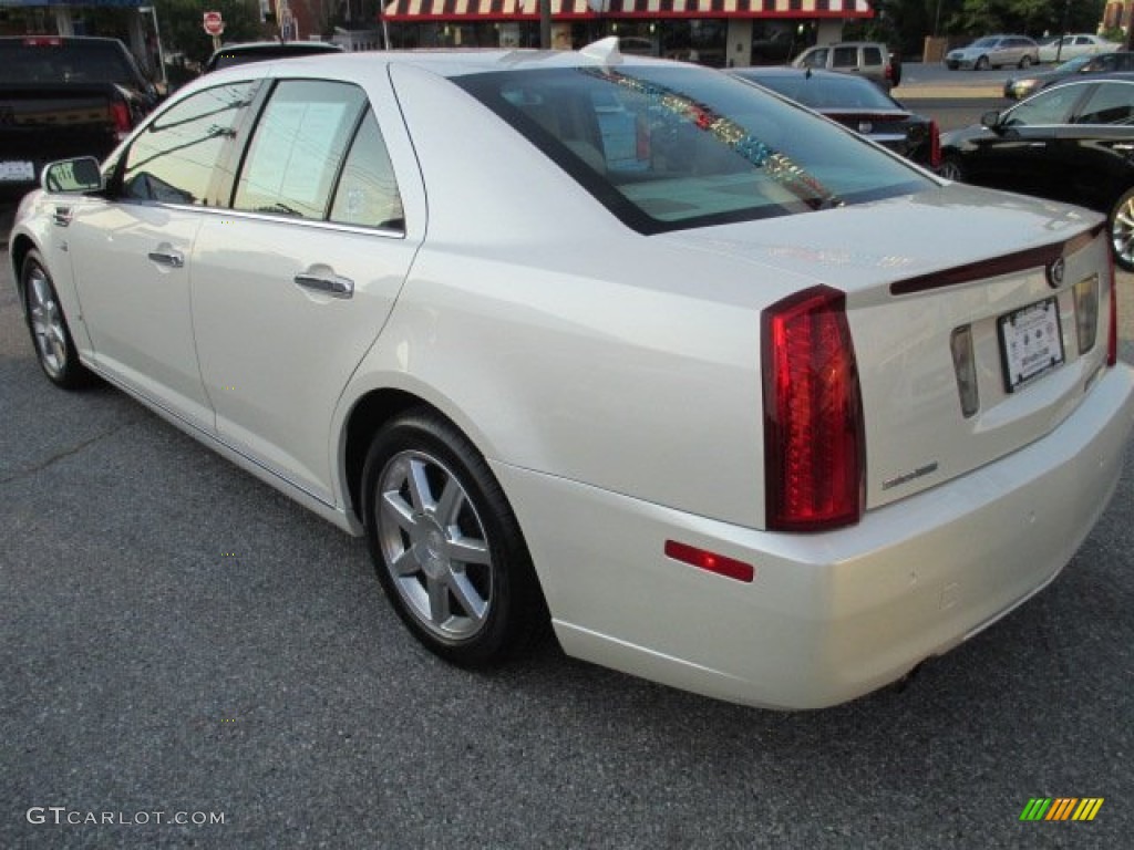 2009 STS 4 V6 AWD - White Diamond Tricoat / Cashmere photo #6