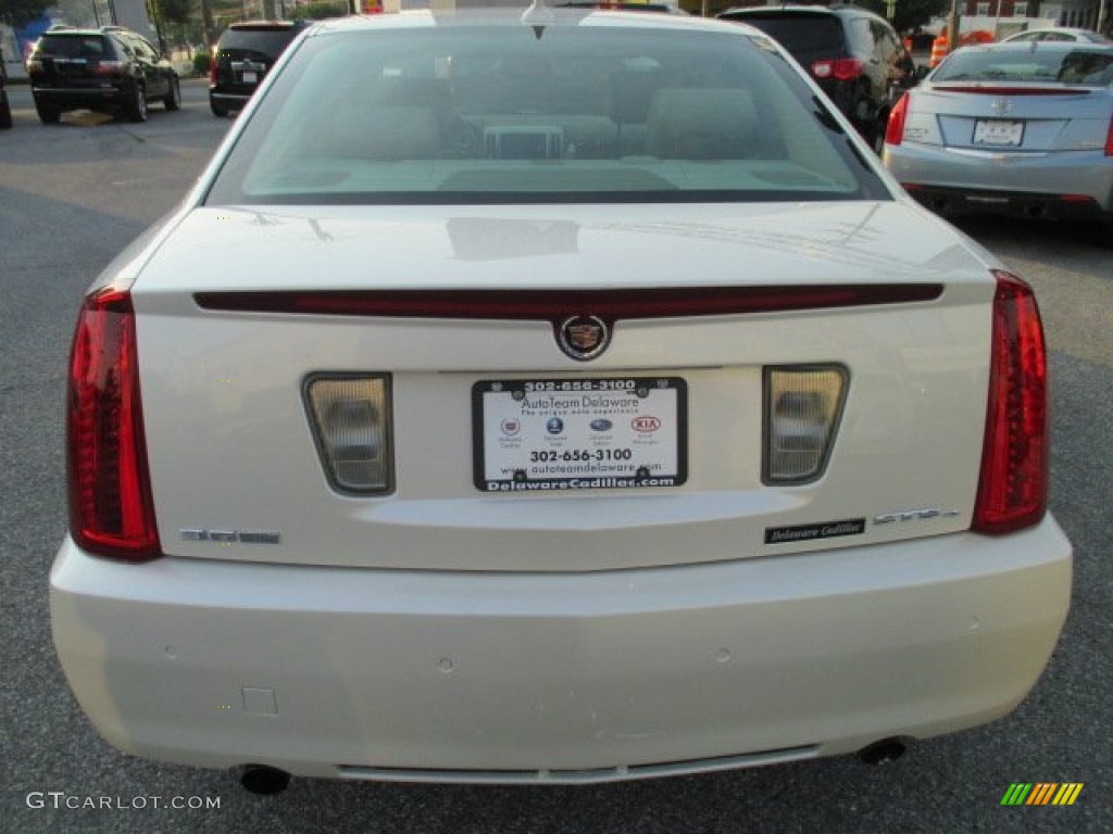 2009 STS 4 V6 AWD - White Diamond Tricoat / Cashmere photo #7