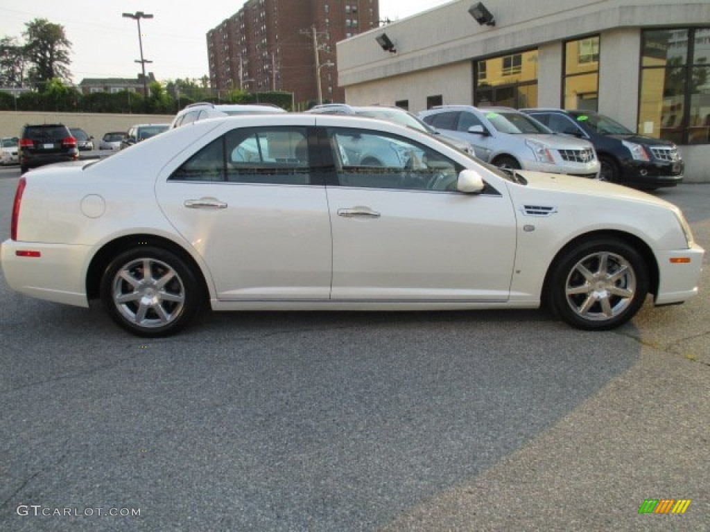 2009 STS 4 V6 AWD - White Diamond Tricoat / Cashmere photo #9