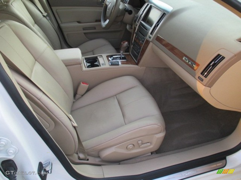 2009 STS 4 V6 AWD - White Diamond Tricoat / Cashmere photo #23