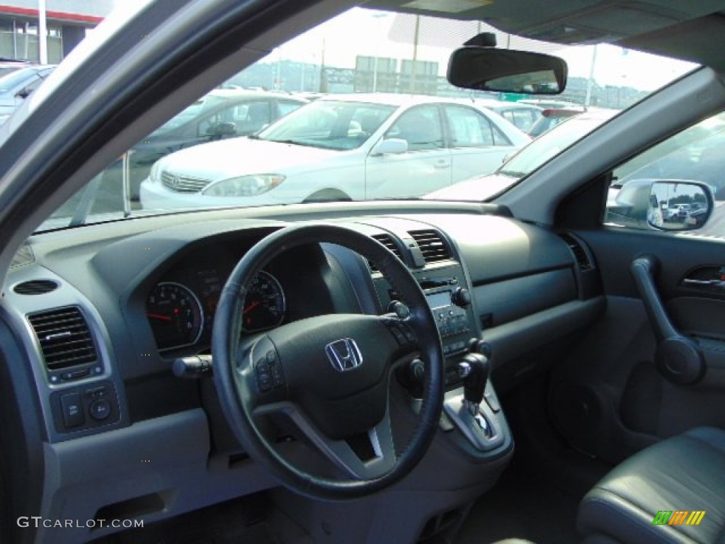 2009 CR-V EX-L 4WD - Alabaster Silver Metallic / Gray photo #10