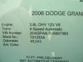 2006 Linen Gold Metallic Dodge Grand Caravan SXT  photo #24