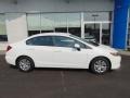 Taffeta White - Civic LX Sedan Photo No. 2
