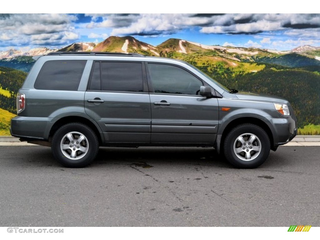 Nimbus Gray Metallic 2007 Honda Pilot EX 4WD Exterior Photo #95961269