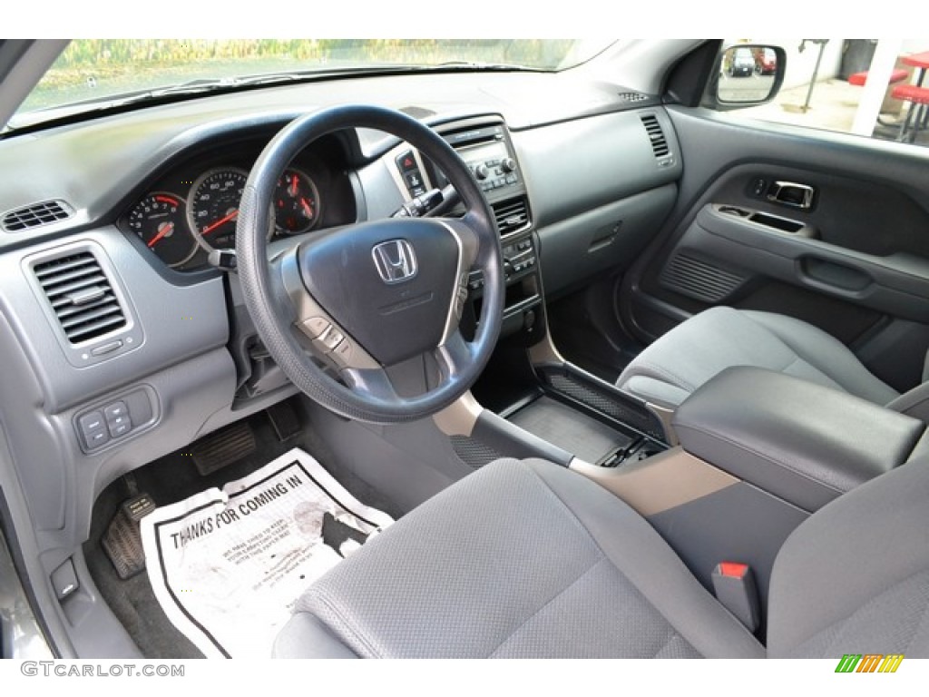 Gray Interior 2007 Honda Pilot EX 4WD Photo #95961419