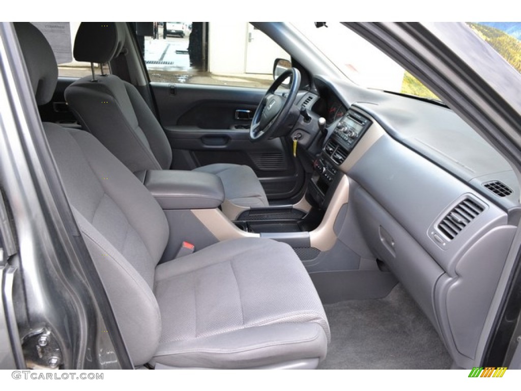 2007 Pilot EX 4WD - Nimbus Gray Metallic / Gray photo #15