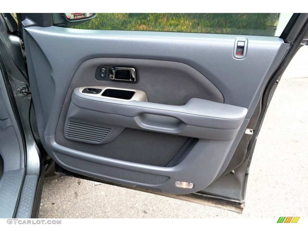 2007 Pilot EX 4WD - Nimbus Gray Metallic / Gray photo #23