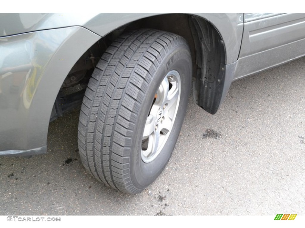 2007 Pilot EX 4WD - Nimbus Gray Metallic / Gray photo #26