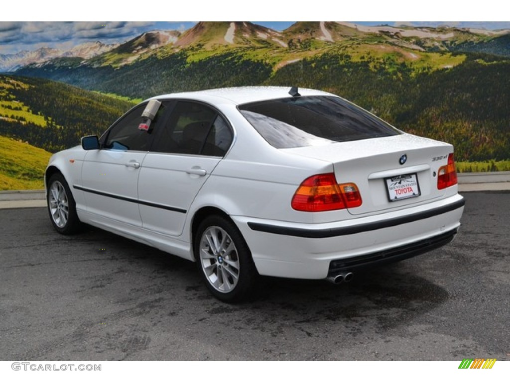 2003 3 Series 330xi Sedan - Alpine White / Beige photo #7