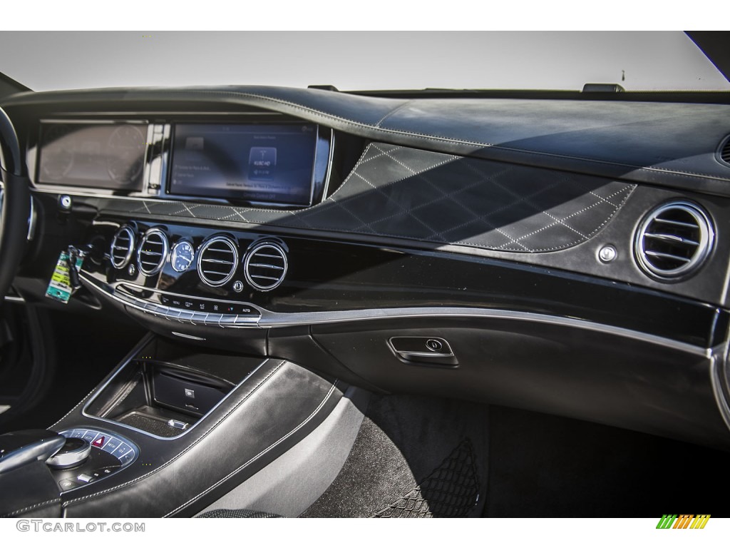 2015 Mercedes-Benz S 65 AMG Sedan Black Dashboard Photo #95962715
