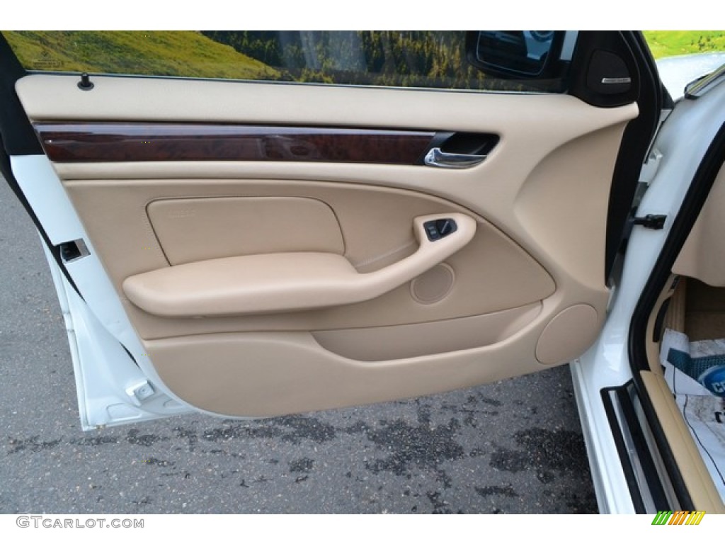 2003 BMW 3 Series 330xi Sedan Beige Door Panel Photo #95962830