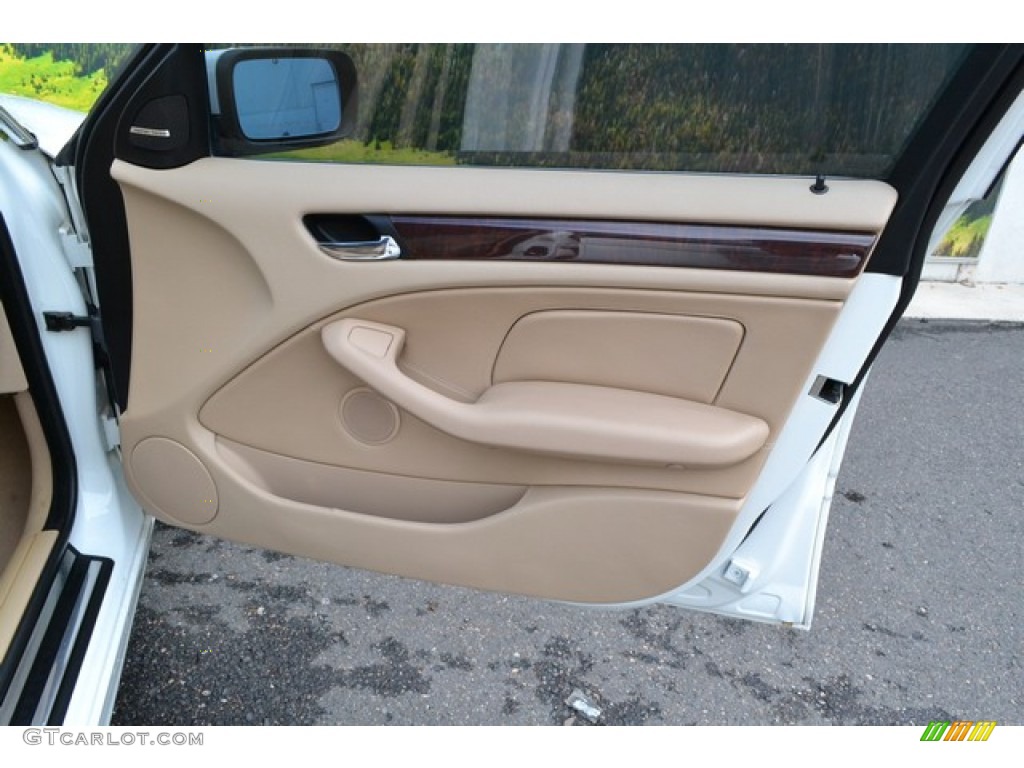 2003 BMW 3 Series 330xi Sedan Beige Door Panel Photo #95962853