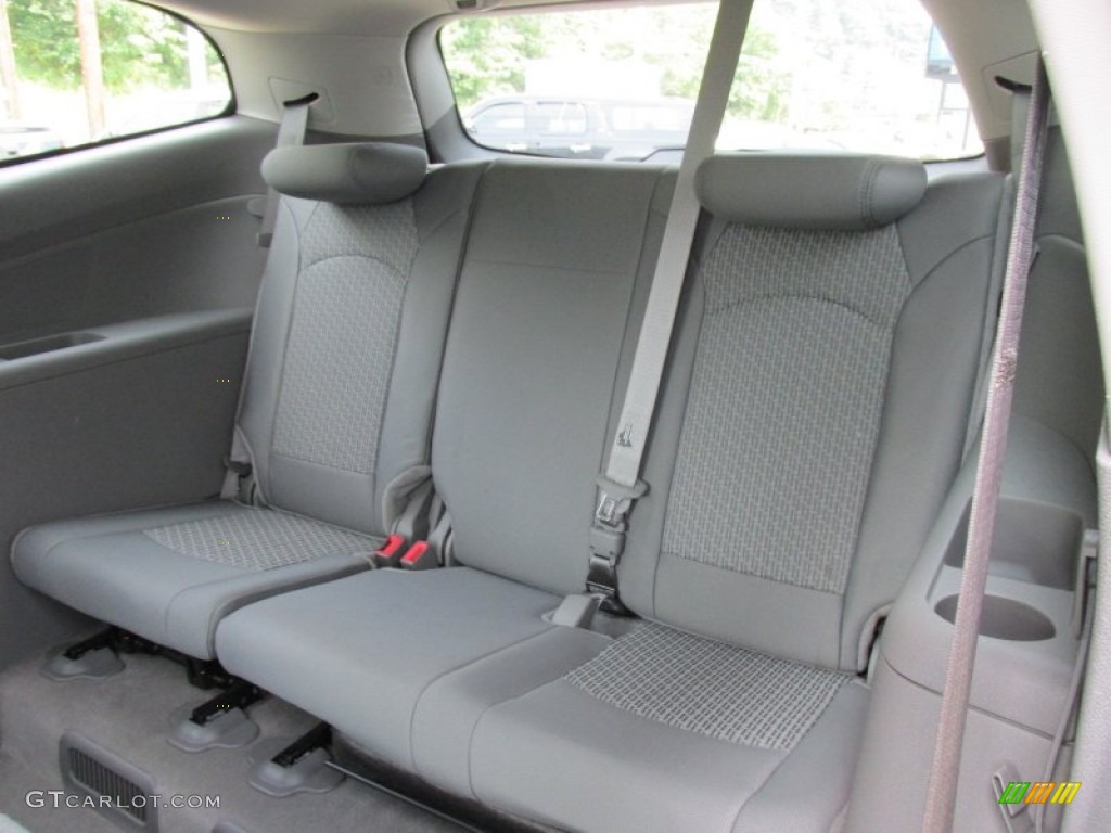 2009 Traverse LT - Silver Moss Metallic / Dark Gray/Light Gray photo #13