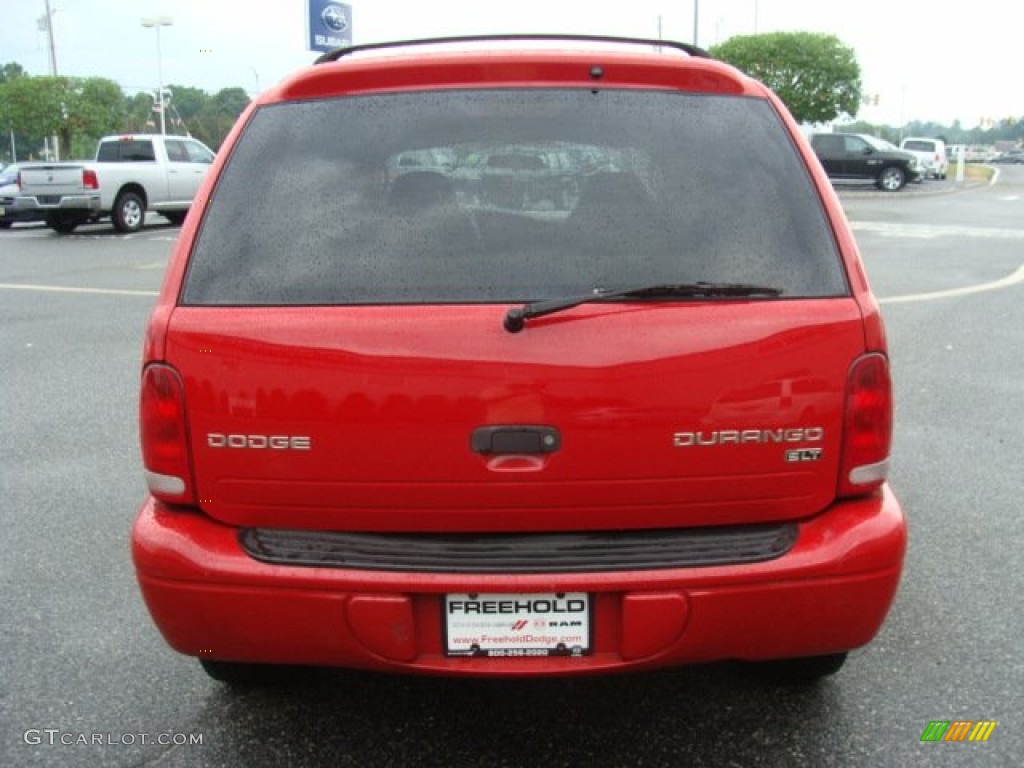 2003 Durango SLT 4x4 - Flame Red / Taupe photo #5