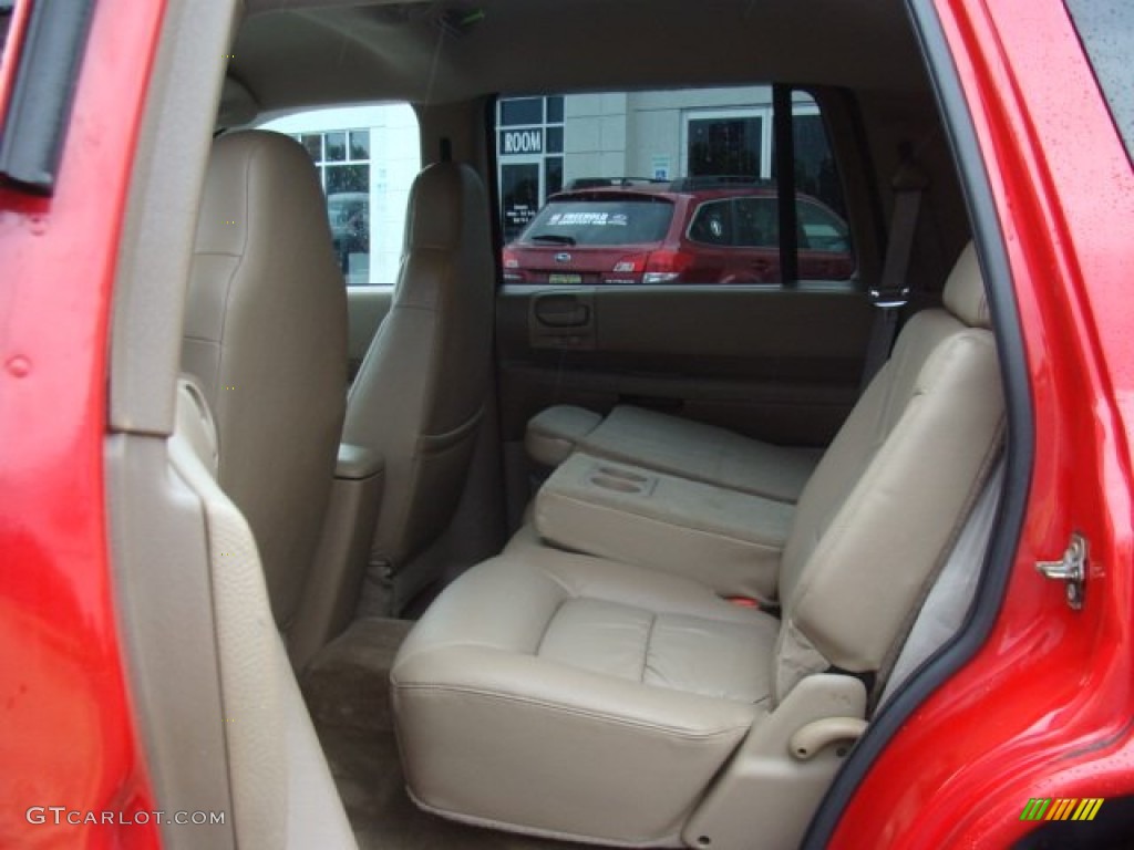 2003 Durango SLT 4x4 - Flame Red / Taupe photo #11