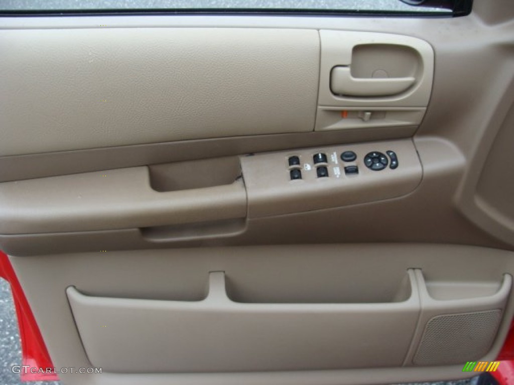 2003 Durango SLT 4x4 - Flame Red / Taupe photo #12