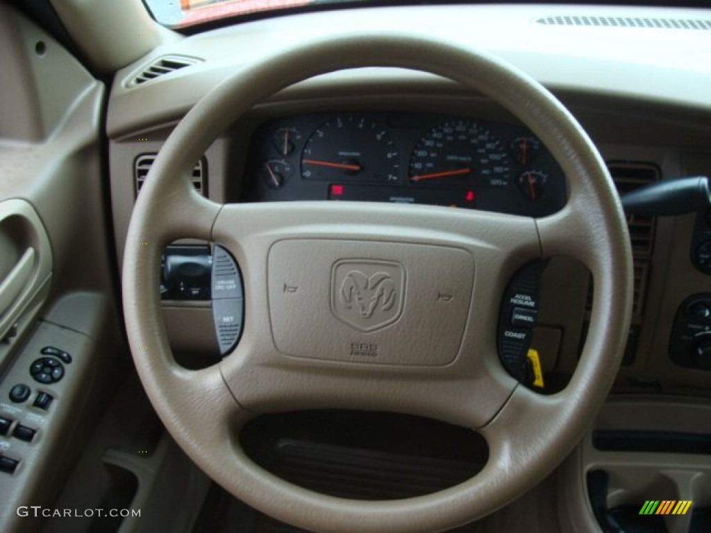 2003 Durango SLT 4x4 - Flame Red / Taupe photo #17