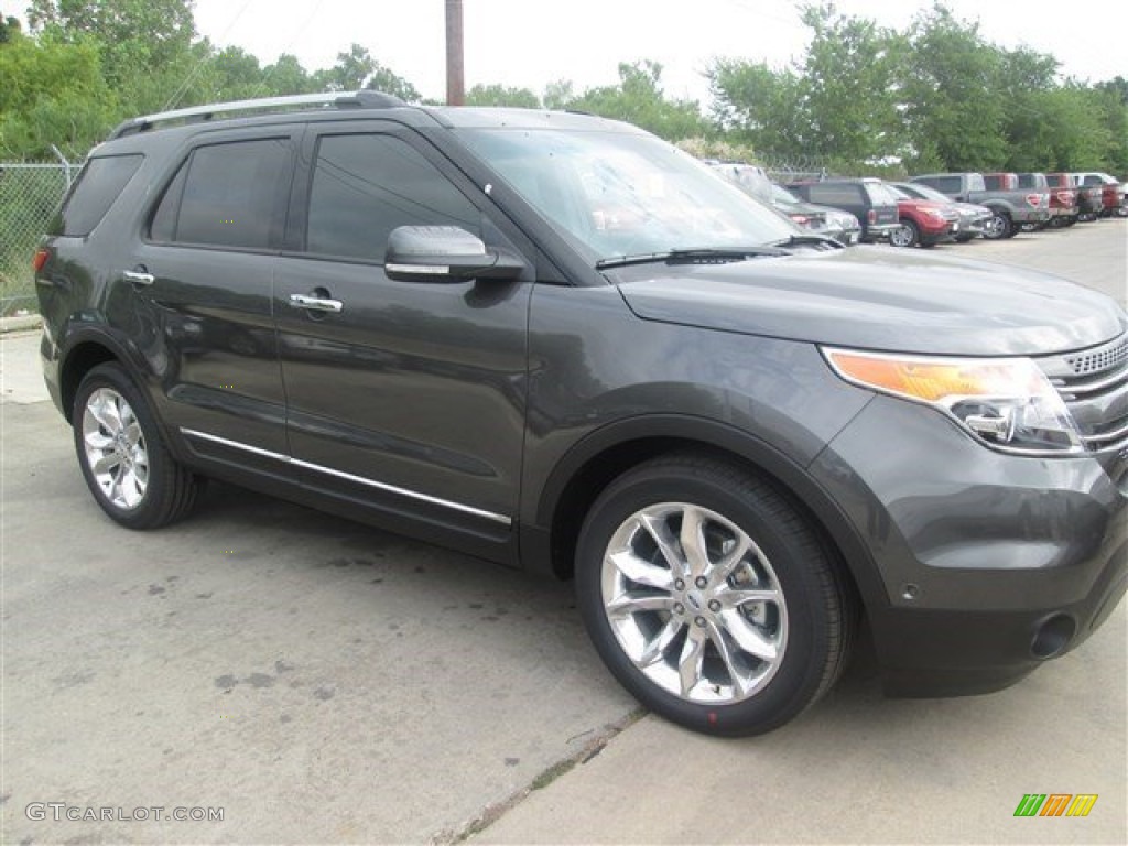 2015 Explorer Limited - Magnetic / Charcoal Black photo #4