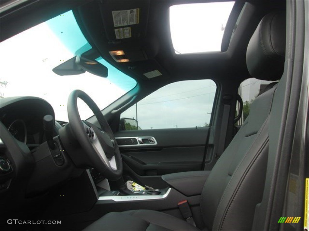 2015 Explorer Limited - Magnetic / Charcoal Black photo #7