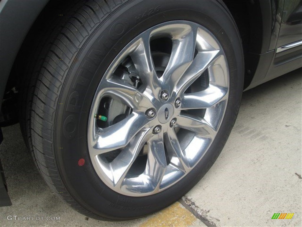 2015 Explorer Limited - Magnetic / Charcoal Black photo #10