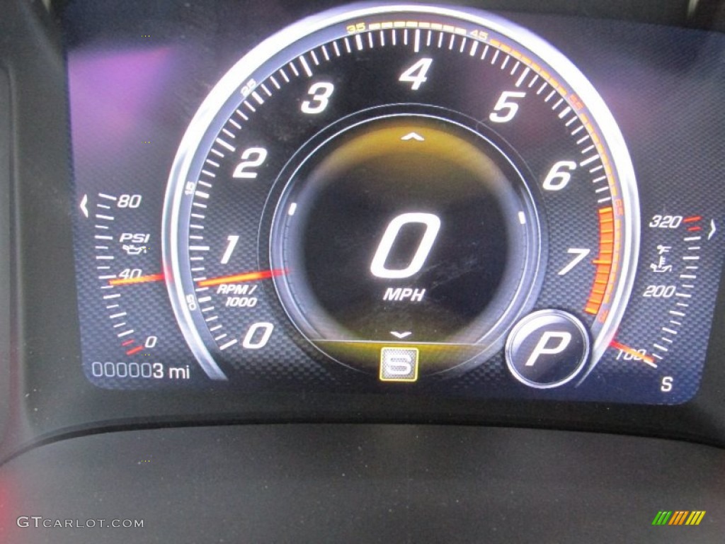 2014 Chevrolet Corvette Stingray Convertible Z51 Premiere Edition Gauges Photos