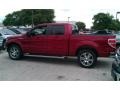 2014 Ruby Red Ford F150 Lariat SuperCrew  photo #2