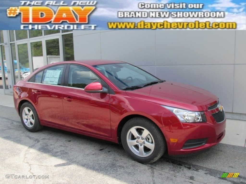 2014 Cruze LT - Crystal Red Tintcoat / Medium Titanium photo #1