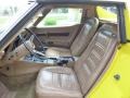 Medium Saddle Front Seat Photo for 1975 Chevrolet Corvette #95965838