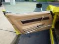 1975 Chevrolet Corvette Medium Saddle Interior Door Panel Photo