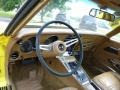 Medium Saddle 1975 Chevrolet Corvette Stingray Coupe Dashboard
