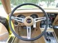 1975 Chevrolet Corvette Medium Saddle Interior Steering Wheel Photo